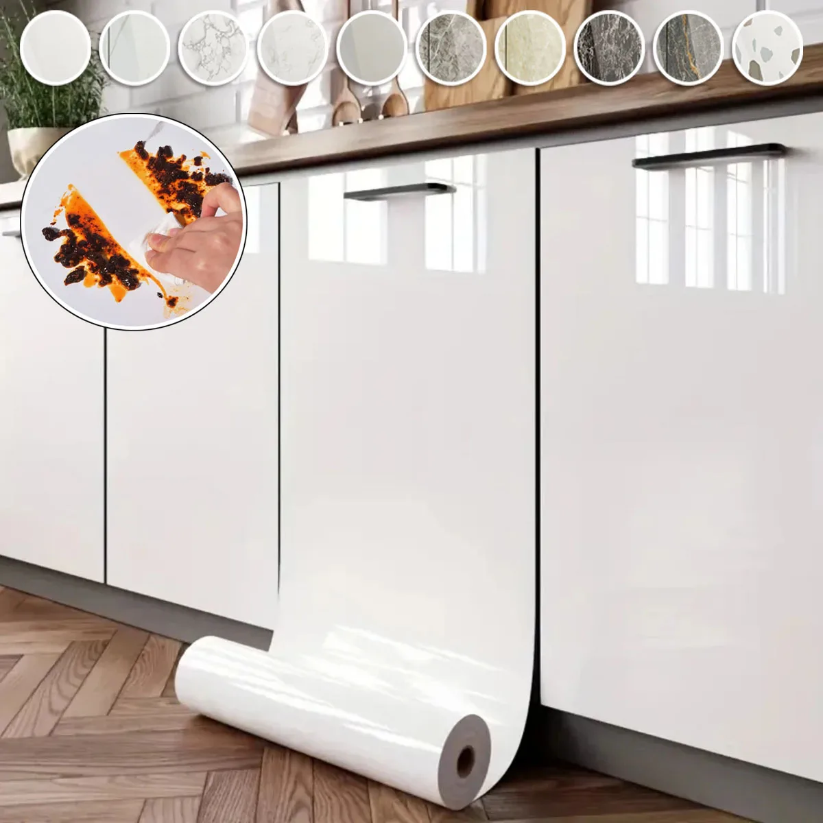 PVC Kitchen Cabinet Pearlescent White Marble Contact Paper Foil Self Adhesive Waterproof Wallpaper Peel and Stick Decor Stickers
PVC Kitchen Cabinet Pearlescent White Marble Contact Paper Foil Self Adhesive Waterproof Wallpaper Peel and Stick Decor Stickers