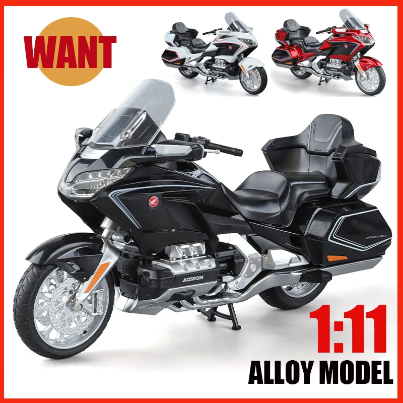 1:11 HONDA 2021 Gold Wing GL1800 Alloy Motorcycle Model Car Toy Diecast Metal Travel Street Sound Light Kid Gift Decoration Hot
1:11 HONDA 2021 Gold Wing GL1800 Alloy Motorcycle Model Car Toy Diecast Metal Travel Street Sound Light Kid Gift Decoration Hot
