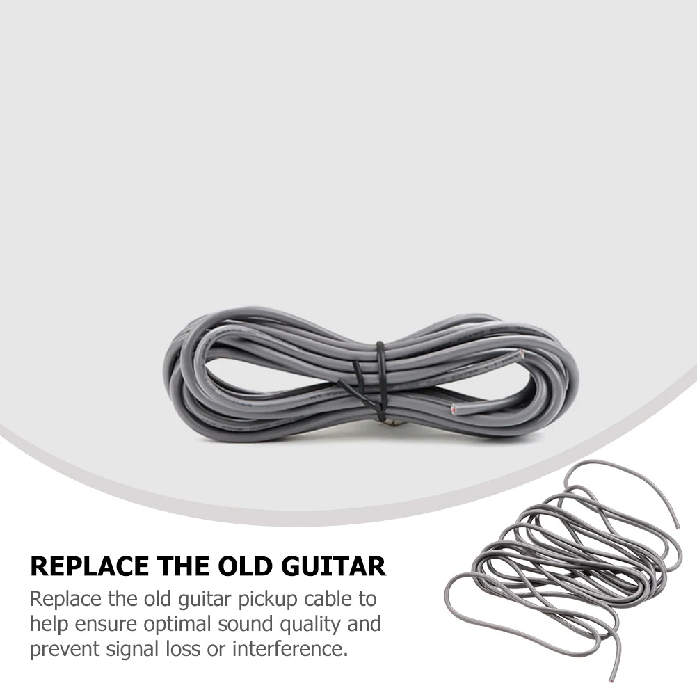 Guitar Pickup Cable Wire Gold Plated 12 Sound Hole Patch Long Durable Shielded Easy Install Stable Signal
Guitar Pickup Cable Wire Gold Plated 12 Sound Hole Patch Long Durable Shielded Easy Install Stable Signal
