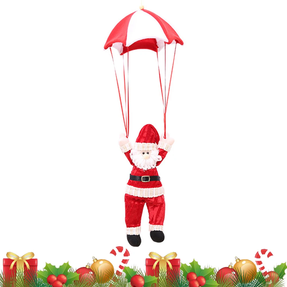 1 pc Small Parachute Hanging Ornament Cute Santa Claus Christmas Tree Decoration Xmas Craft Supplies Wind Chime Style Decorative
1 pc Small Parachute Hanging Ornament Cute Santa Claus Christmas Tree Decoration Xmas Craft Supplies Wind Chime Style Decorative
