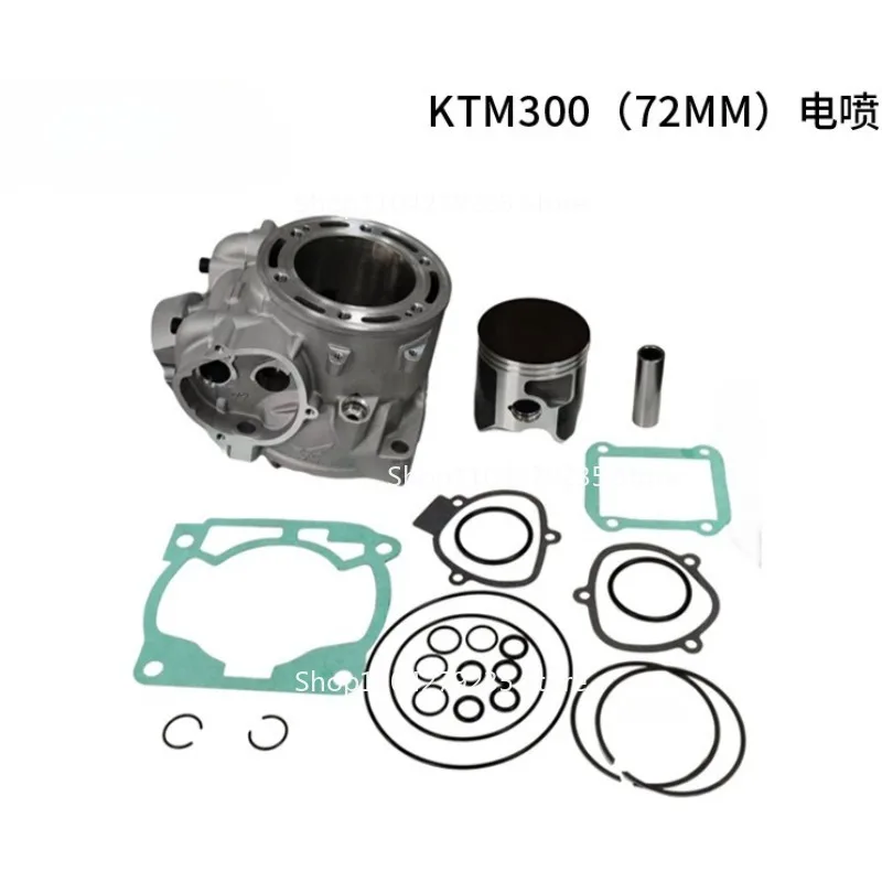 XCW300 Motorcycle Engine Cylinder Suitable for KTM300 XCW300 EXC 300 Sets of Cylinder Pistons 72mm
XCW300 Motorcycle Engine Cylinder Suitable for KTM300 XCW300 EXC 300 Sets of Cylinder Pistons 72mm