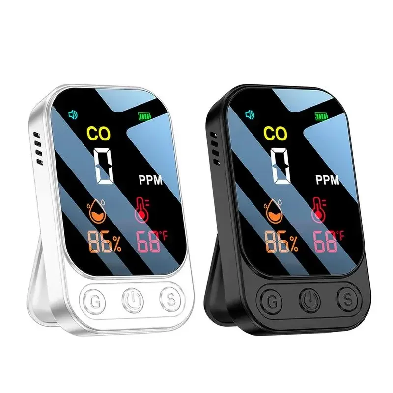 Portable Camping Carbon Monoxide Detector Air Quality Infrared Sensor with Color Highdefinition Screen Alarm Outdoor Accessories
Portable Camping Carbon Monoxide Detector Air Quality Infrared Sensor with Color Highdefinition Screen Alarm Outdoor Accessories
