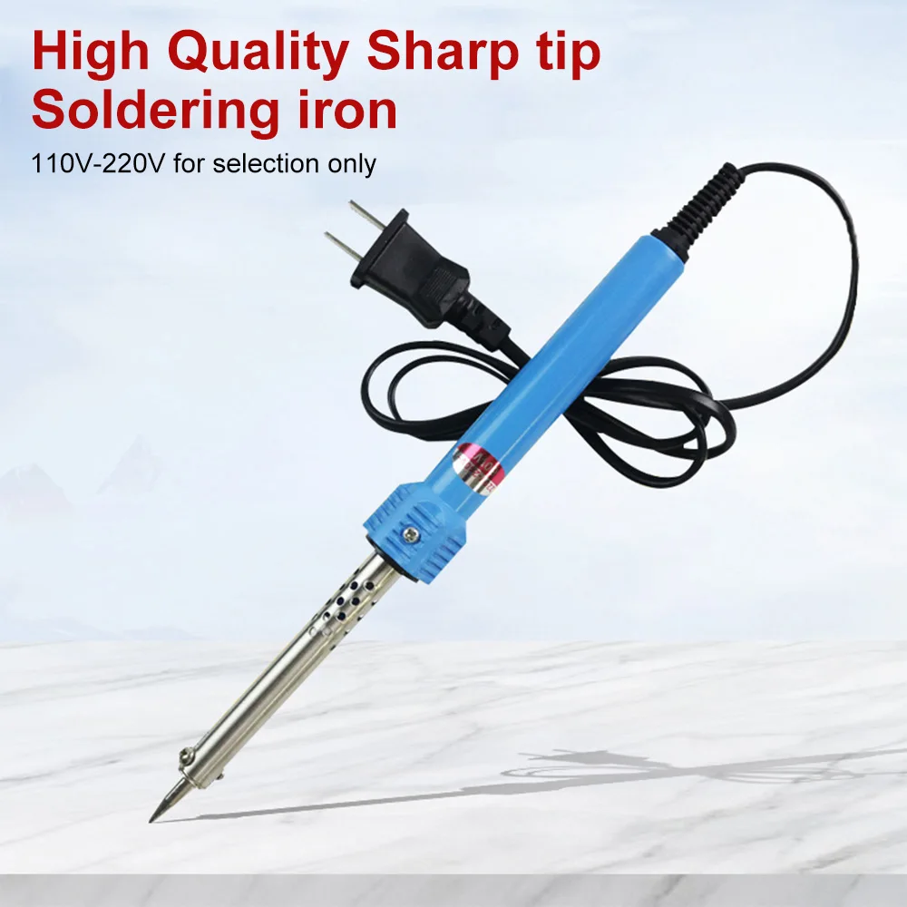 Electric Soldering Iron Household 110V 220V Soldering Pen Soldering Gun External Thermal Type Repair Soldering Tool 30W 40W 60W
Electric Soldering Iron Household 110V 220V Soldering Pen Soldering Gun External Thermal Type Repair Soldering Tool 30W 40W 60W