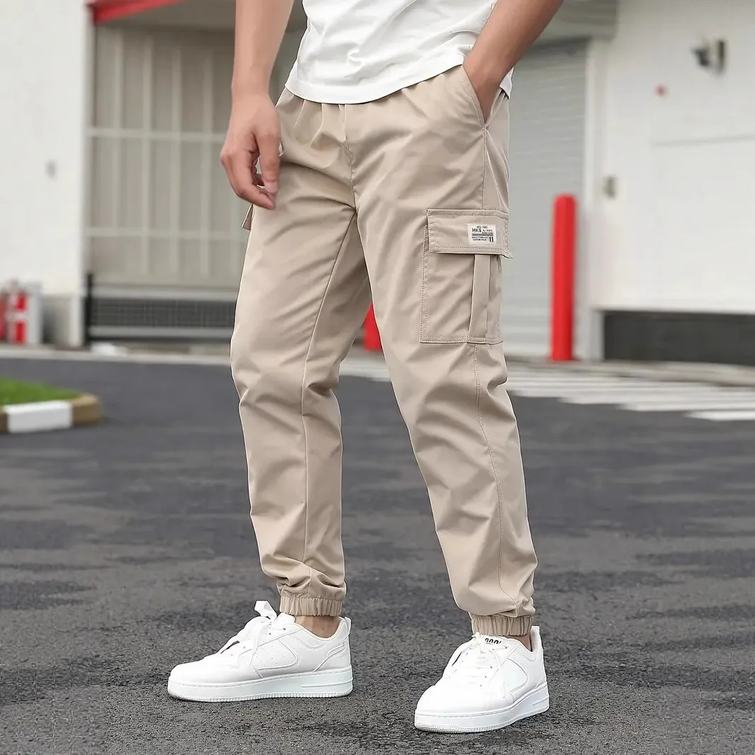 Men's Cargo Pants New Fashion Military Trousers Multi-Pocket Drawstring Casual Long Pants for Cross-Border
Men's Cargo Pants New Fashion Military Trousers Multi-Pocket Drawstring Casual Long Pants for Cross-Border