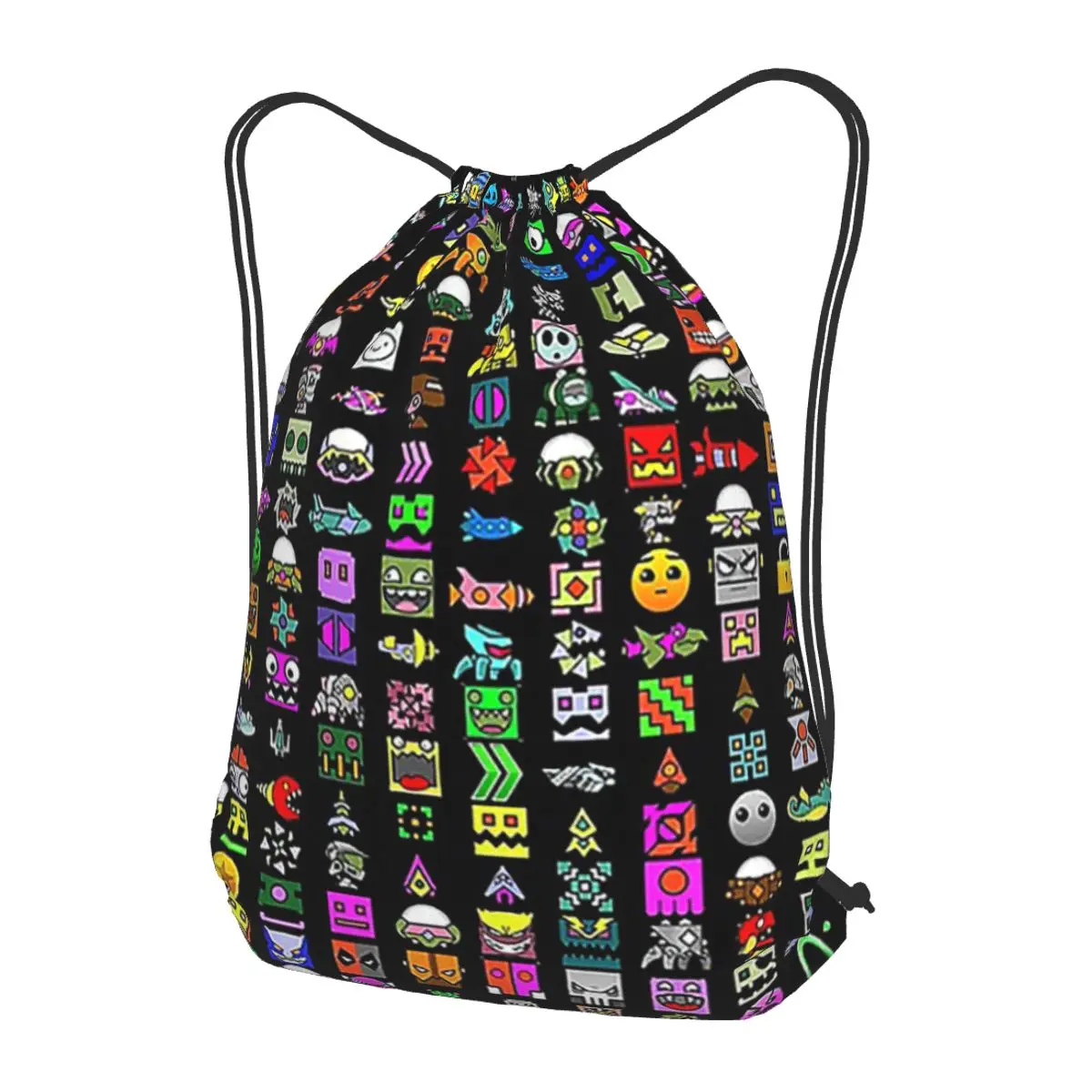 Video Game Geometry Dash Backpacks Casual Drawstring Bundle Pocket Sports Bag Book Bags for Travel Students
Video Game Geometry Dash Backpacks Casual Drawstring Bundle Pocket Sports Bag Book Bags for Travel Students
