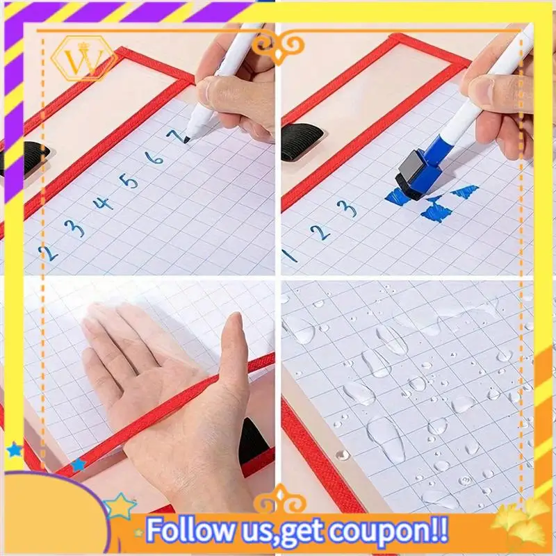 Latest-10Pcs Transparent File Pocket Folder Sleeves Oversized Reusable Dry Erase Clear Stationery Storage Folder File Pouch
Latest-10Pcs Transparent File Pocket Folder Sleeves Oversized Reusable Dry Erase Clear Stationery Storage Folder File Pouch