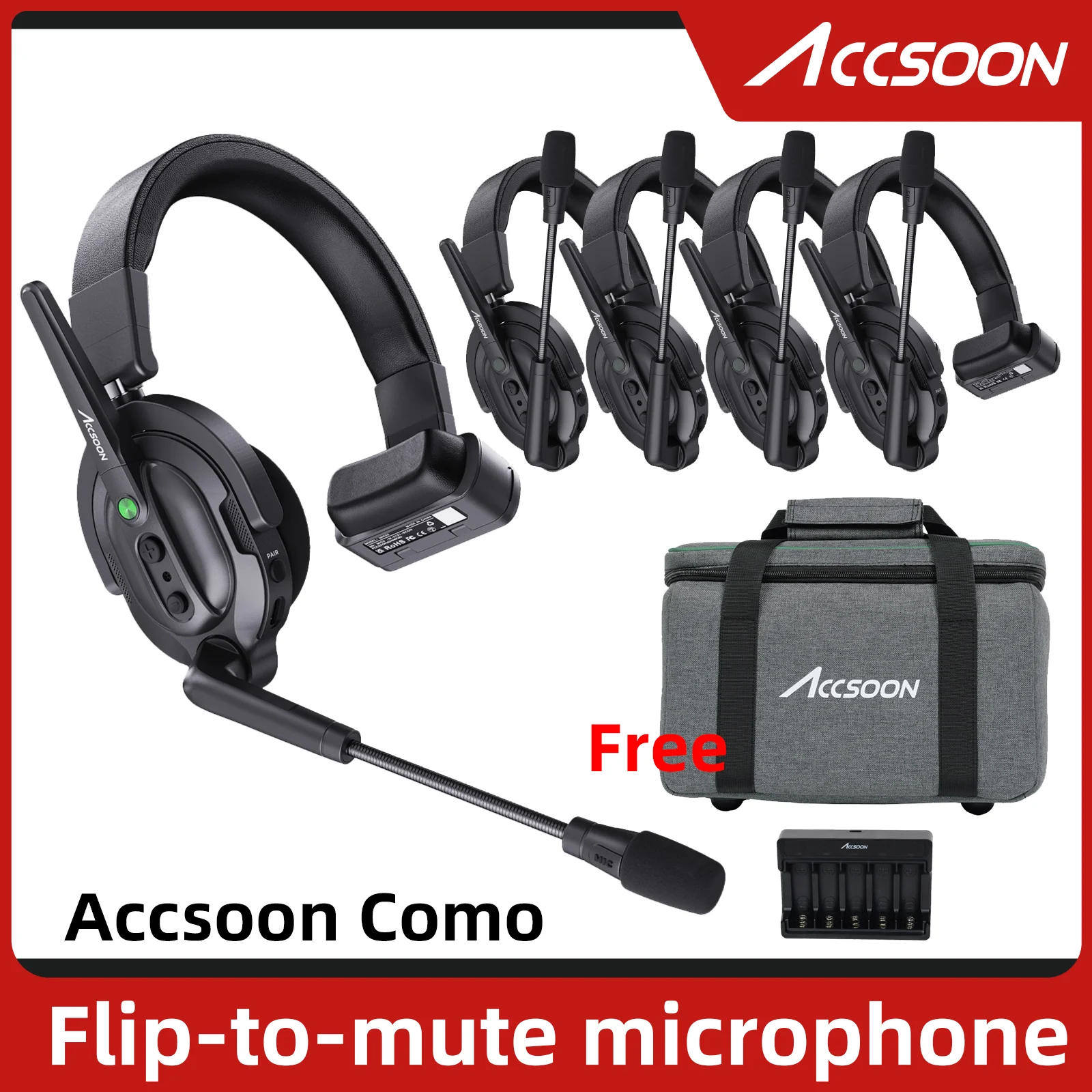 Полнодуплексная одноушная беспроводная гарнитура-Интерком Accsoon COMO 400 м, микрофон, система связи 1V4 с батареей для студии
Полнодуплексная одноушная беспроводная гарнитура-Интерком Accsoon COMO 400 м, микрофон, система связи 1V4 с батареей для студии