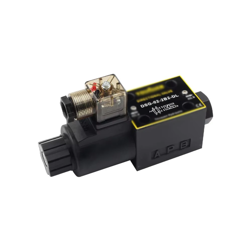 YUKEN New Condition DSG-02-2B2 2B2B-DL-DC24V Electric Hydraulic Solenoid Directional Control ValveManufactured
YUKEN New Condition DSG-02-2B2 2B2B-DL-DC24V Electric Hydraulic Solenoid Directional Control ValveManufactured