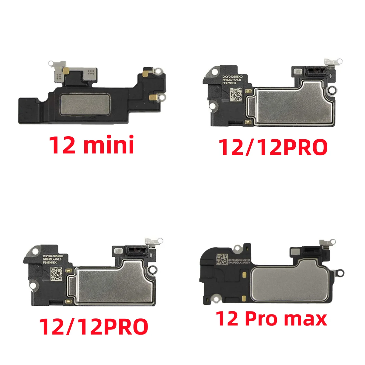 Гибкий шлейф верхнего переднего динамика (наушника) для iPhone 12 Pro, 12 Pro Max, 12 mini, кабель-ресивер для наушников
Гибкий шлейф верхнего переднего динамика (наушника) для iPhone 12 Pro, 12 Pro Max, 12 mini, кабель-ресивер для наушников
