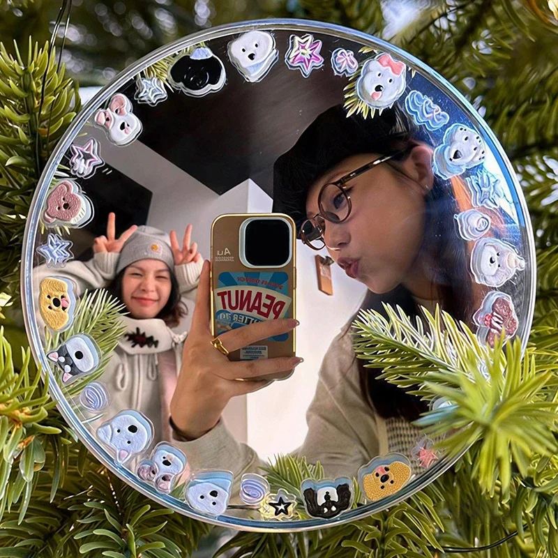 Travel Convex Mirror Photography Prop High-Definition Mirror Handheld Small Mirror Portable Makeup Mirror Travel Decor Prop
Travel Convex Mirror Photography Prop High-Definition Mirror Handheld Small Mirror Portable Makeup Mirror Travel Decor Prop