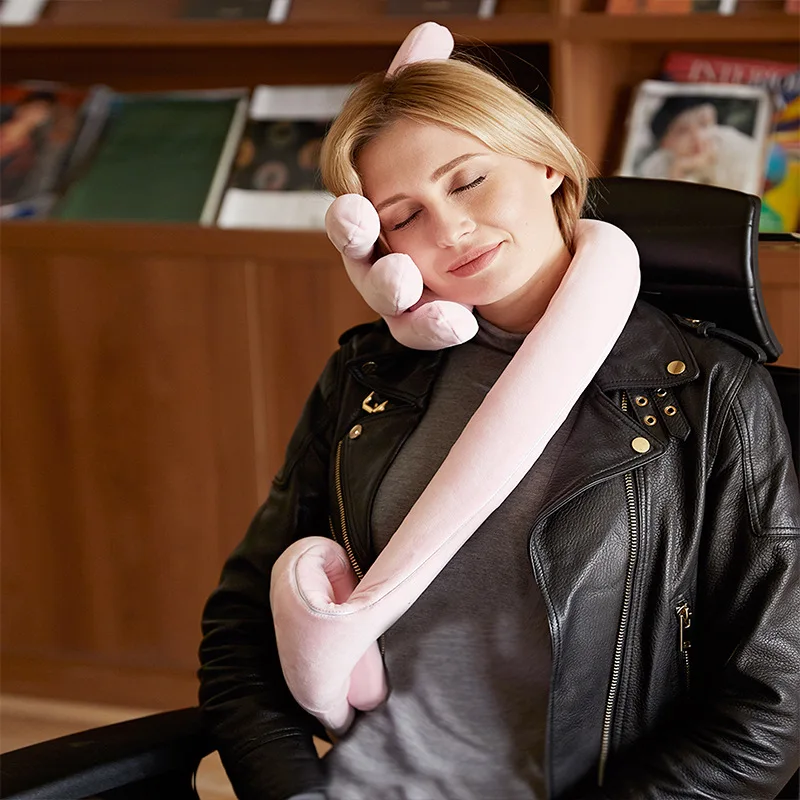 MonPere Travel Neck Pillow Car Head Pillow Office Nap Pillow Mobile Phone Stand Palm Pillowcase Headrest
MonPere Travel Neck Pillow Car Head Pillow Office Nap Pillow Mobile Phone Stand Palm Pillowcase Headrest