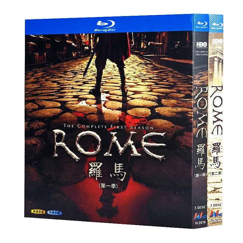 Blu-ray Ultra HD TV Series Rome / Roman Empire Seasons 1-2 BD Discs Box Set
Blu-ray Ultra HD TV Series Rome / Roman Empire Seasons 1-2 BD Discs Box Set