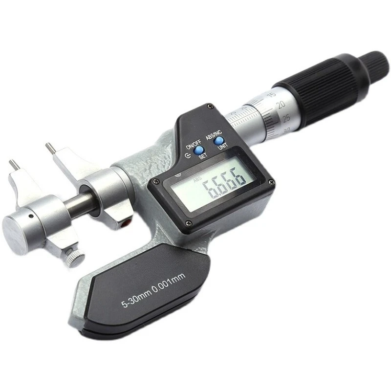 Digital internal micrometer, high precision, fixed seat, thickness gauge, battery inner diameter
Digital internal micrometer, high precision, fixed seat, thickness gauge, battery inner diameter