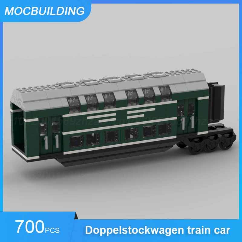 MOC Building Blocks Middle Unit for the New Style German Doppelstockwagen Train Car Vagon in 7Stud Wide Assemble Bricks Toy Gift
MOC Building Blocks Middle Unit for the New Style German Doppelstockwagen Train Car Vagon in 7Stud Wide Assemble Bricks Toy Gift