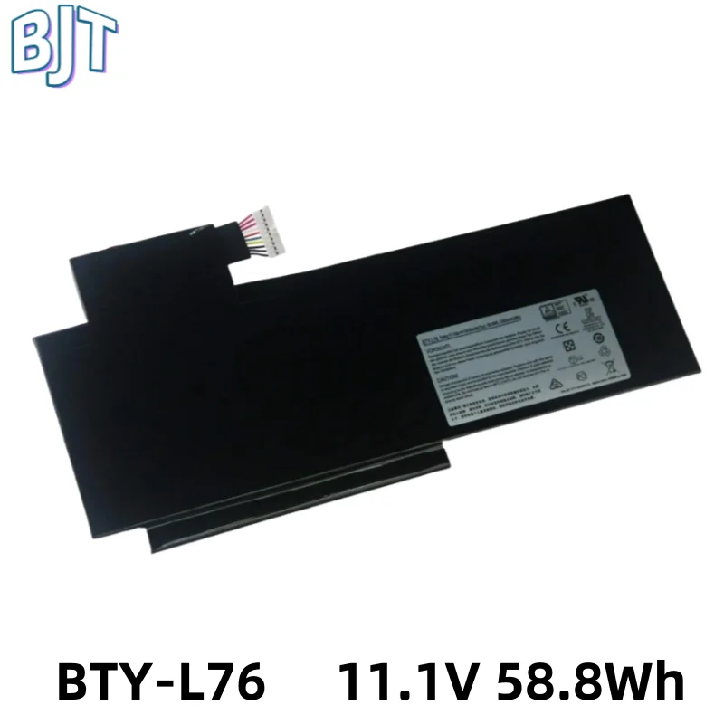 11.1V 58.8Wh New BTY-L76 Laptop Battery For MSI GS70 GS72 MS-1771 MS-1772 For Medion Erazer X7615 X7613 For Schenker XMG C703
11.1V 58.8Wh New BTY-L76 Laptop Battery For MSI GS70 GS72 MS-1771 MS-1772 For Medion Erazer X7615 X7613 For Schenker XMG C703