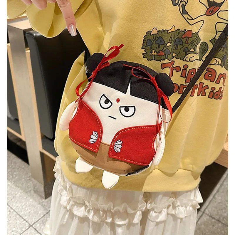 Nezha cute crossbody bag cartoon large capacity handbag multipurpose girls children's birthday gift shoulder bag
Nezha cute crossbody bag cartoon large capacity handbag multipurpose girls children's birthday gift shoulder bag
