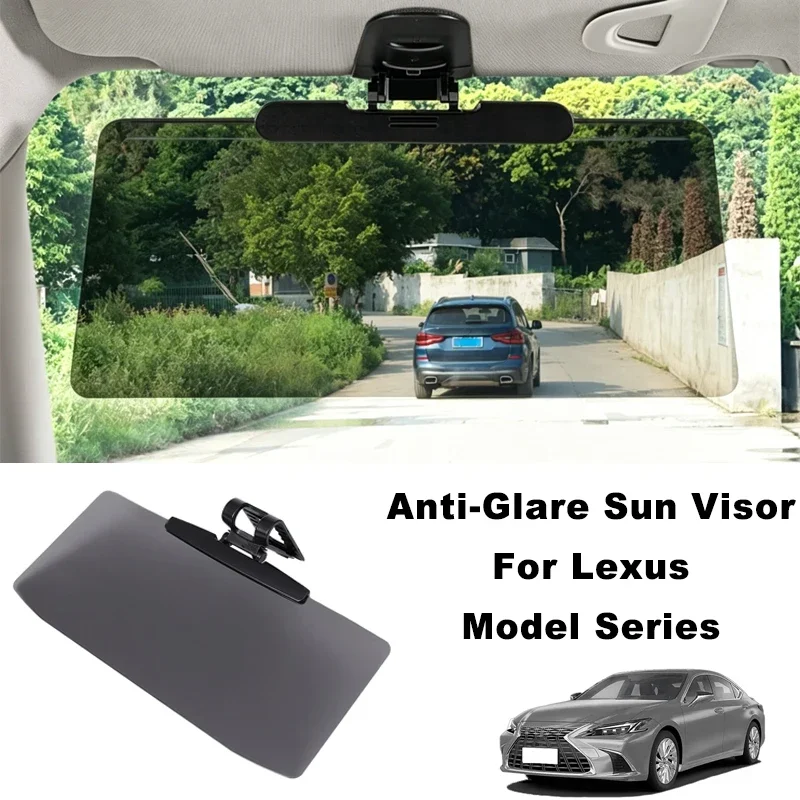 Anti-Glare UV Block Car Sun Visor Extender Sun Shade Interior Accessories For Lexus IS ES GS LS NX RX GX LX UX RC LC CT HS SC
Anti-Glare UV Block Car Sun Visor Extender Sun Shade Interior Accessories For Lexus IS ES GS LS NX RX GX LX UX RC LC CT HS SC