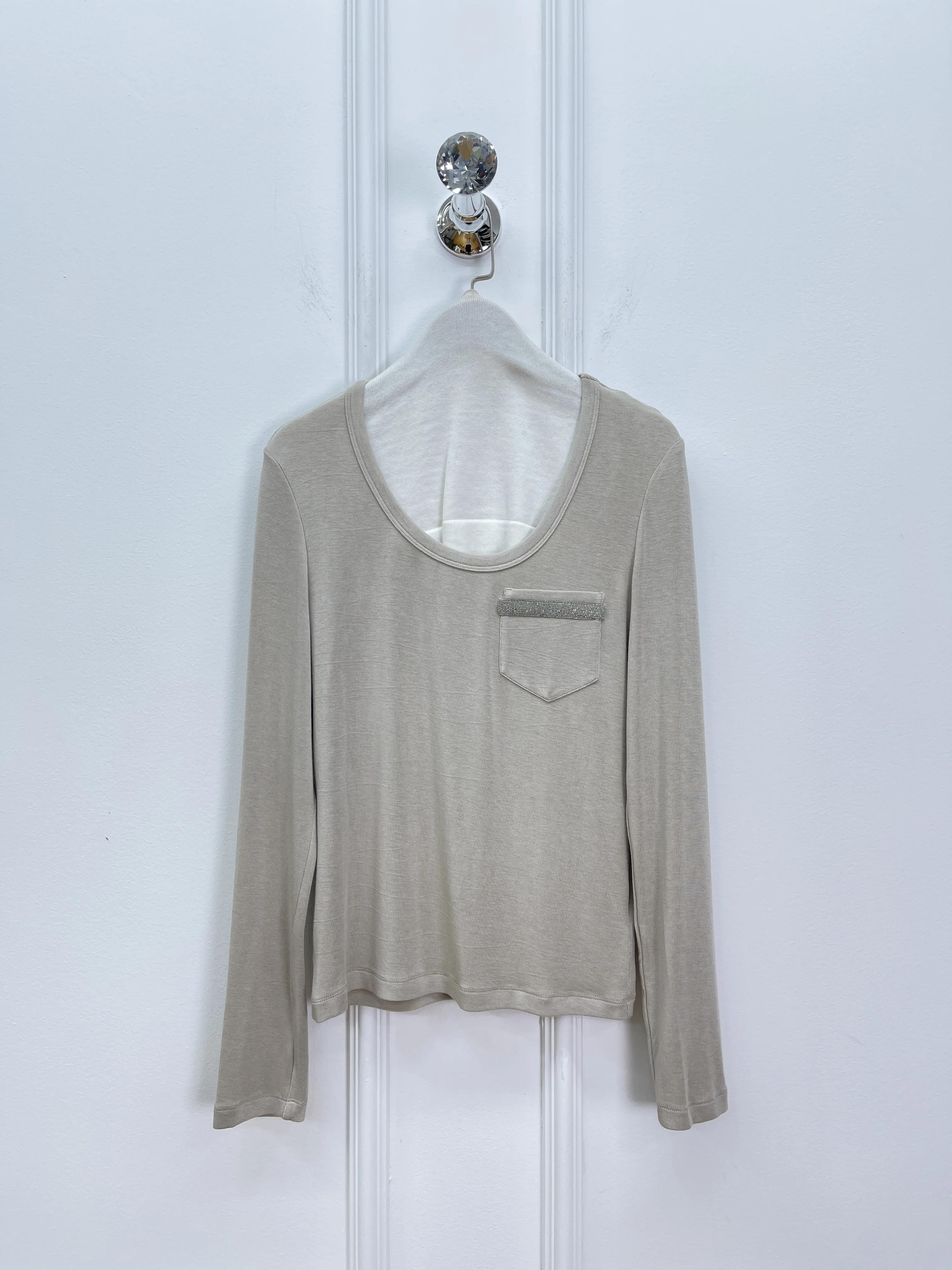 Women'S 2025 Spring And Autumn High Quality New Chain Cashmere Long Sleeve Bottoming Sweater
Women'S 2025 Spring And Autumn High Quality New Chain Cashmere Long Sleeve Bottoming Sweater
