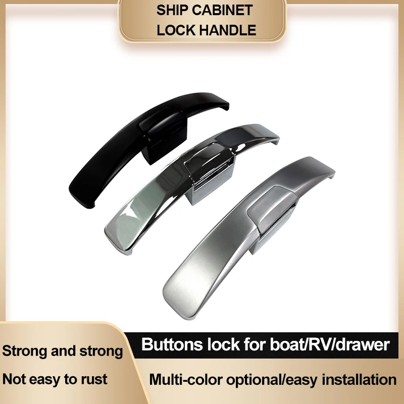 Ergonomic Curved Pull Handle Lock For RV Caravan Motorhome Cabinet Door
Ergonomic Curved Pull Handle Lock For RV Caravan Motorhome Cabinet Door