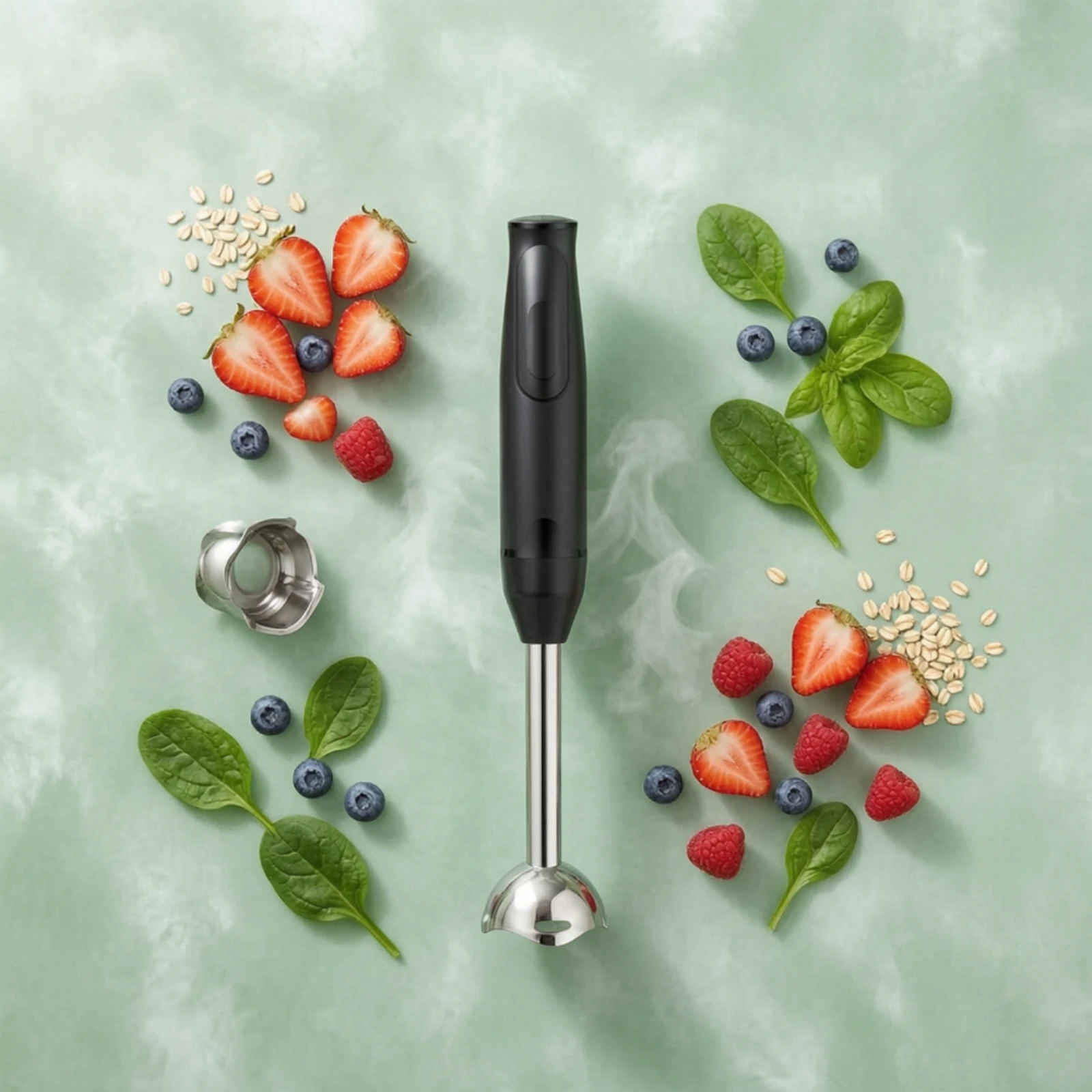 Immersion Blender Handheld Hand Blender Kitchen Appliance Slim Compact for Home Cooks, Small Kitchens
Immersion Blender Handheld Hand Blender Kitchen Appliance Slim Compact for Home Cooks, Small Kitchens