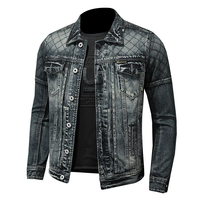 2023 Men's Jacket Denim Coat Motorcycle Polo Long Sleeve Slim Fit Casual Street Top Coat
2023 Men's Jacket Denim Coat Motorcycle Polo Long Sleeve Slim Fit Casual Street Top Coat