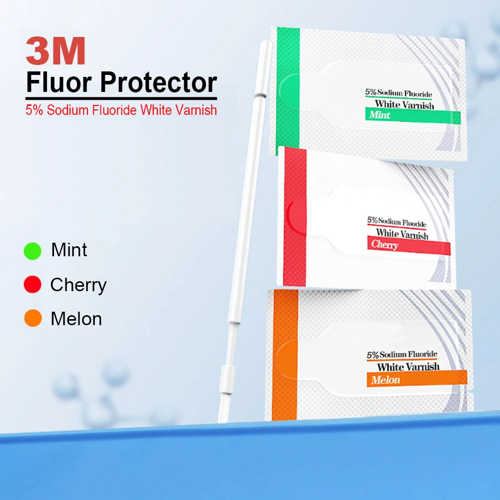 3/10Pcs Dental Tooth Fluor Protector White Varnish 5% Sodium Fluoride Adult Children Oral Care Anti Caries Latest Expiry Date
3/10Pcs Dental Tooth Fluor Protector White Varnish 5% Sodium Fluoride Adult Children Oral Care Anti Caries Latest Expiry Date