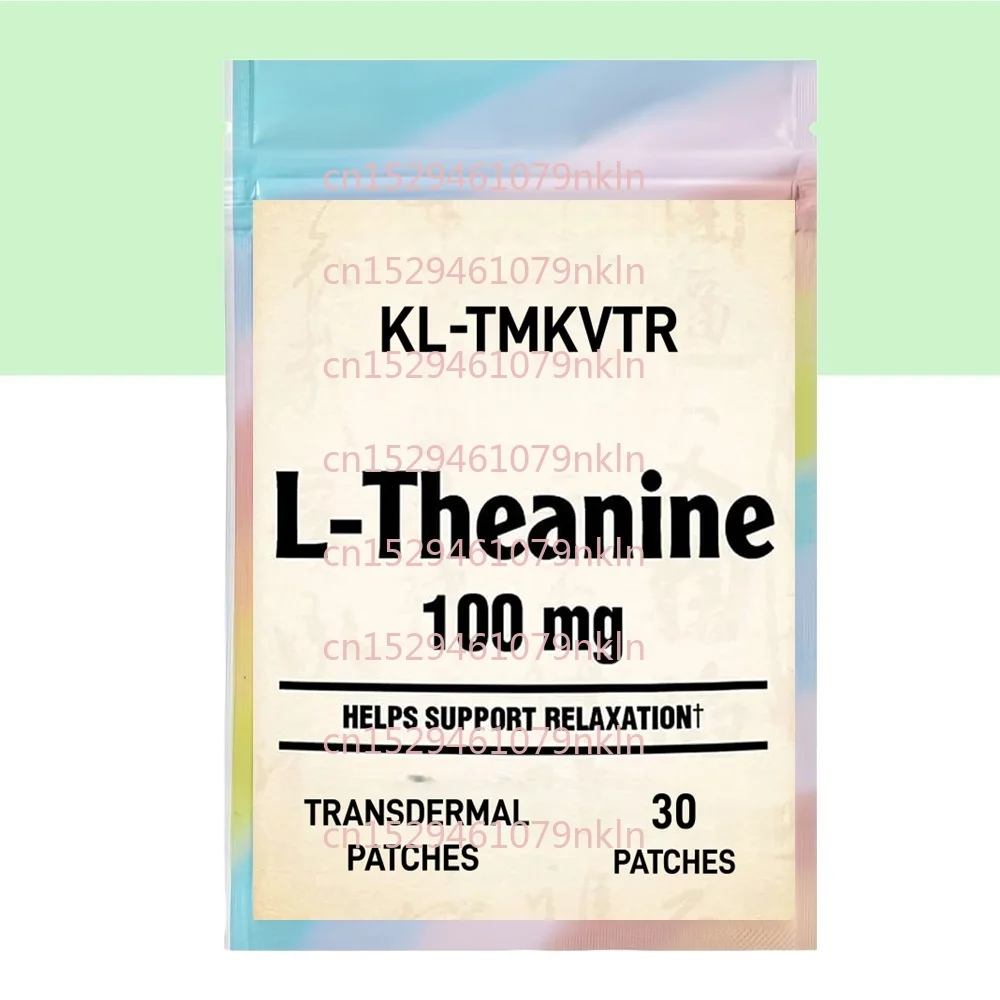 30 Patches L-Theanine Transdermal Patches Promotes Relaxation, Sleep & Mental Clarity associated with Stress
30 Patches L-Theanine Transdermal Patches Promotes Relaxation, Sleep & Mental Clarity associated with Stress