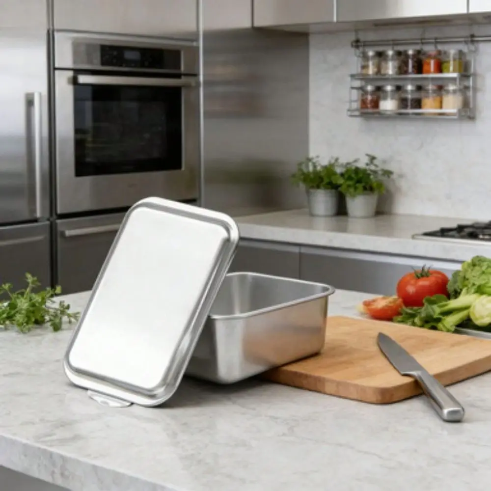 Classic Metal Covered Baking Pan
Classic Metal Covered Baking Pan