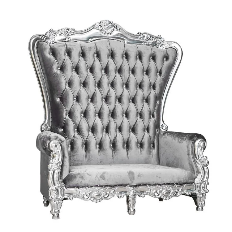 xx-High Back Grey Cheap Throne Loveseat Wholesale^
xx-High Back Grey Cheap Throne Loveseat Wholesale^