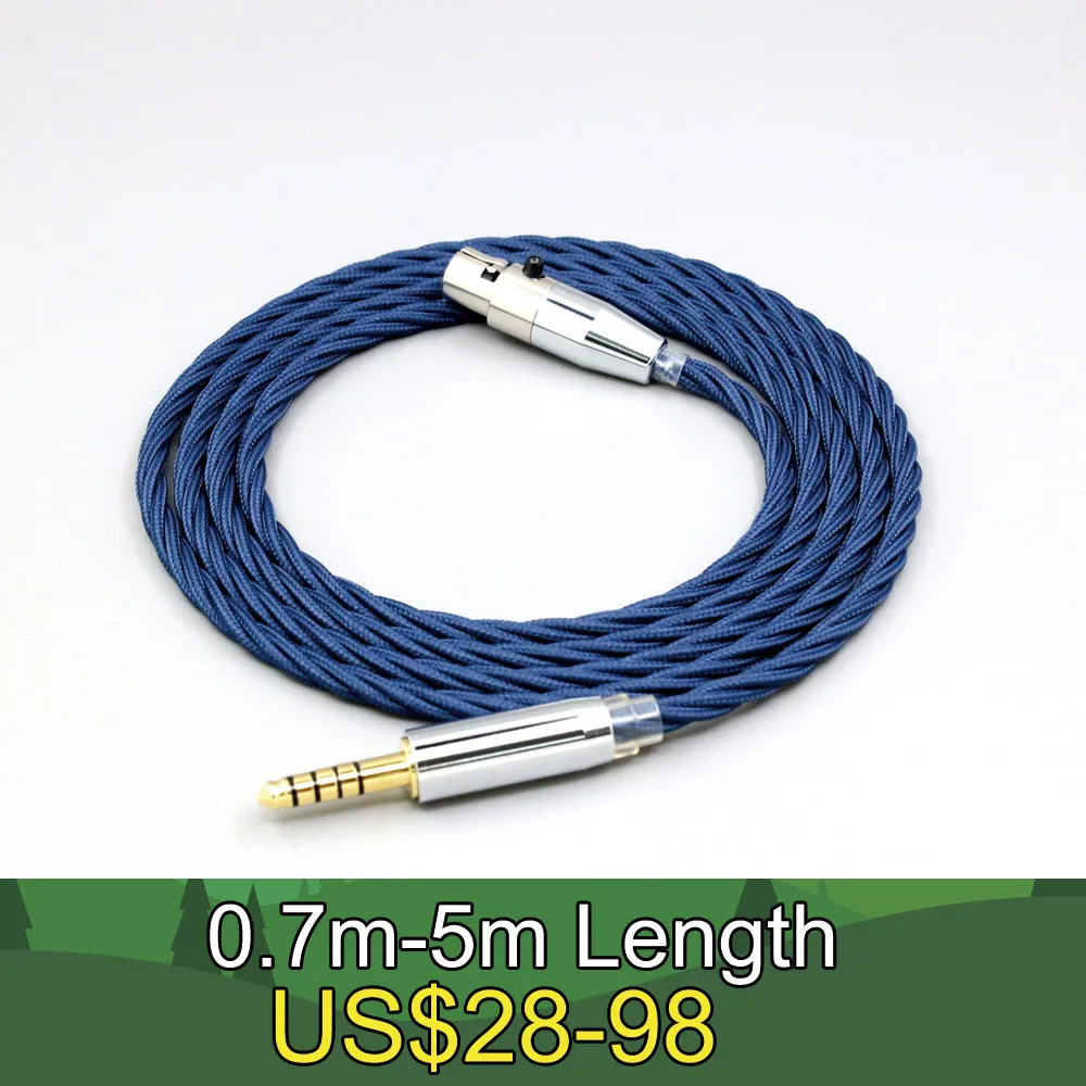 99% Pure Silver OCC Graphene Alloy Full Sleeved Earphone Cable For AKG Pro Audio K371 K361 K240MK II, Q701, K702, K181 LN008574
99% Pure Silver OCC Graphene Alloy Full Sleeved Earphone Cable For AKG Pro Audio K371 K361 K240MK II, Q701, K702, K181 LN008574