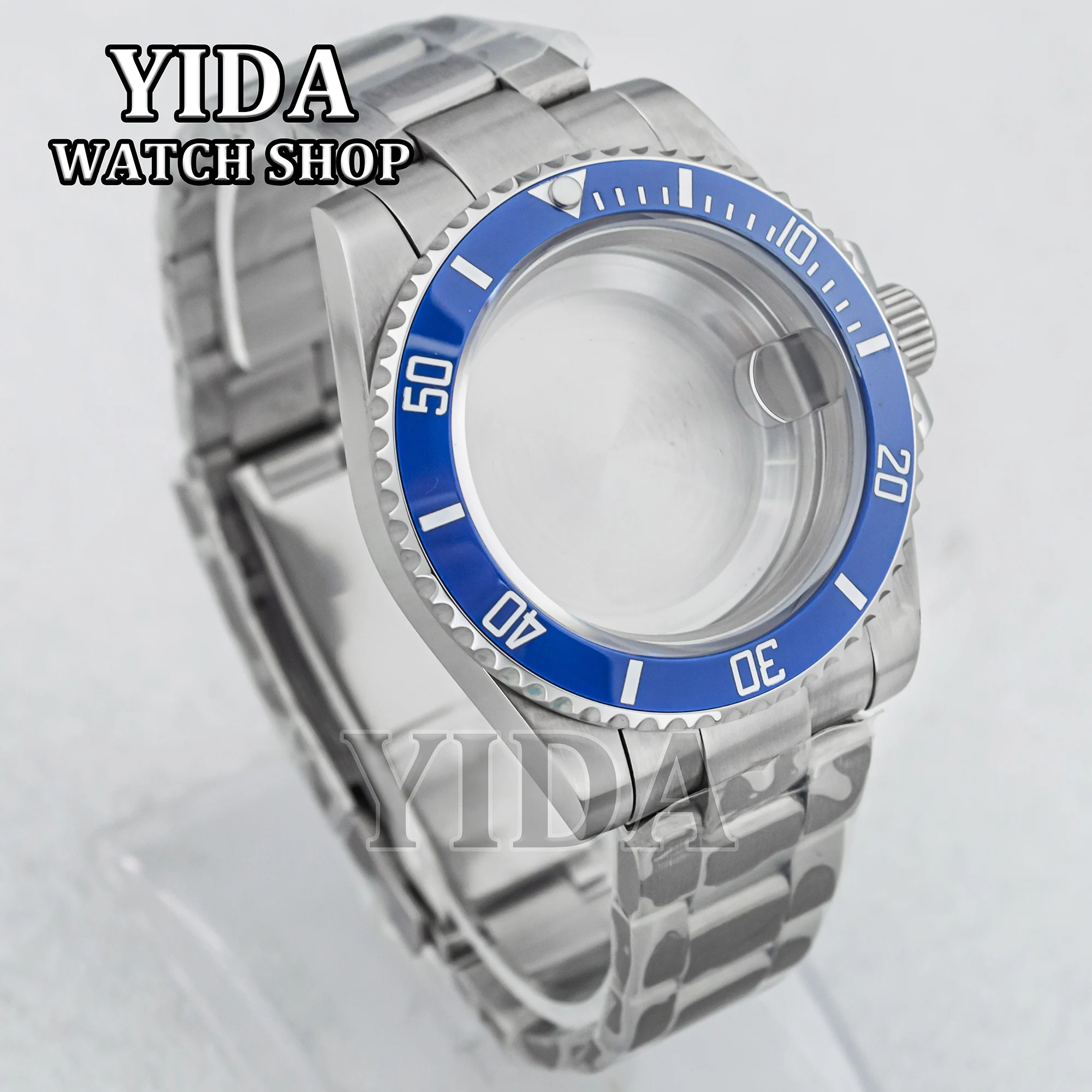 40mm NH35 Case 20mm Stainless Steel Bracelet Sapphire Glass 100M Waterproof for SUB GMT NH34 NH36 Movement Fit 28.5mm Dial MOD
40mm NH35 Case 20mm Stainless Steel Bracelet Sapphire Glass 100M Waterproof for SUB GMT NH34 NH36 Movement Fit 28.5mm Dial MOD