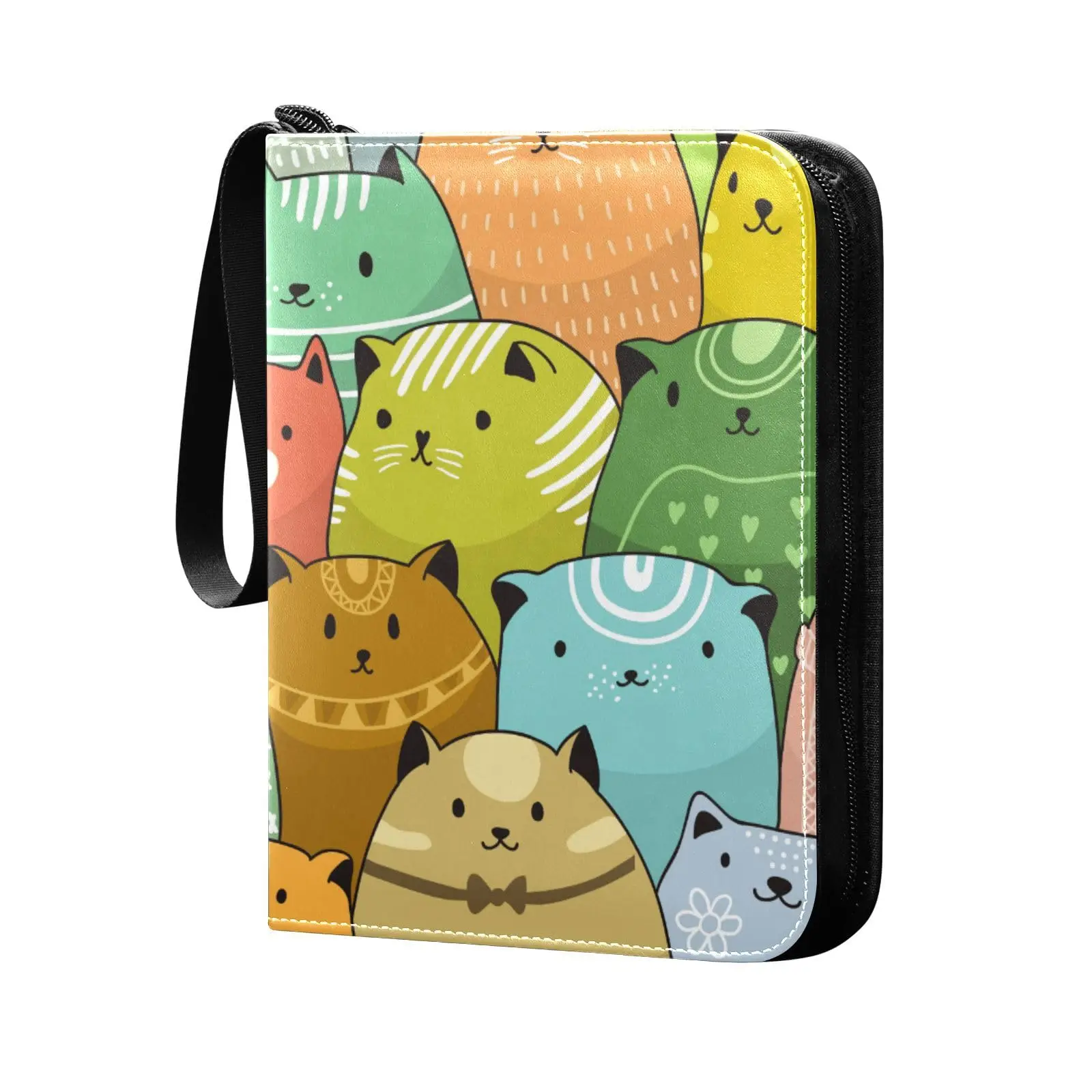 Pretty Cat Card Binder 4 Pocket Cards Binder, 400 Double Sided Pocket Album for Sport Game Cards, Unique Card Collection Storage
Pretty Cat Card Binder 4 Pocket Cards Binder, 400 Double Sided Pocket Album for Sport Game Cards, Unique Card Collection Storage