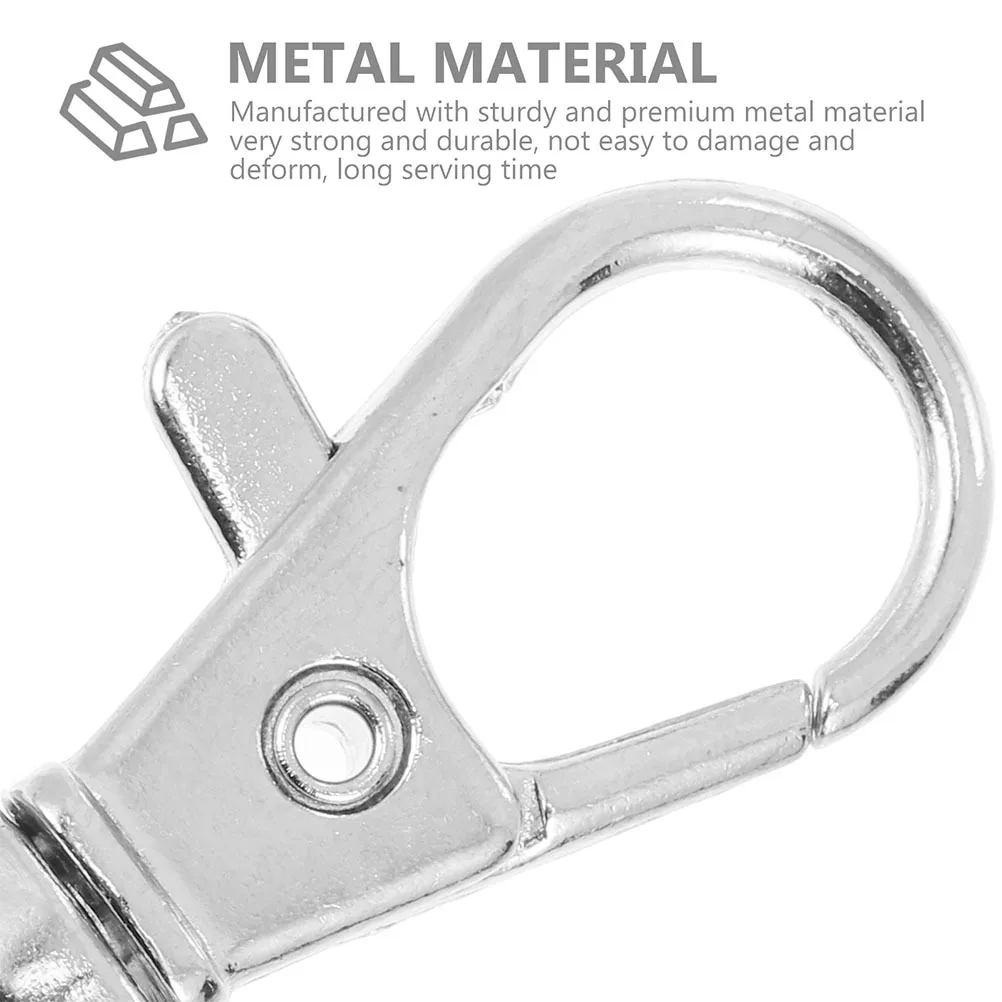 40Pcs Metal Cage Lock Clips Wear-Resistant Household Portable Keychain Hook Convenient Multi-Function Small Cage Accessories
40Pcs Metal Cage Lock Clips Wear-Resistant Household Portable Keychain Hook Convenient Multi-Function Small Cage Accessories