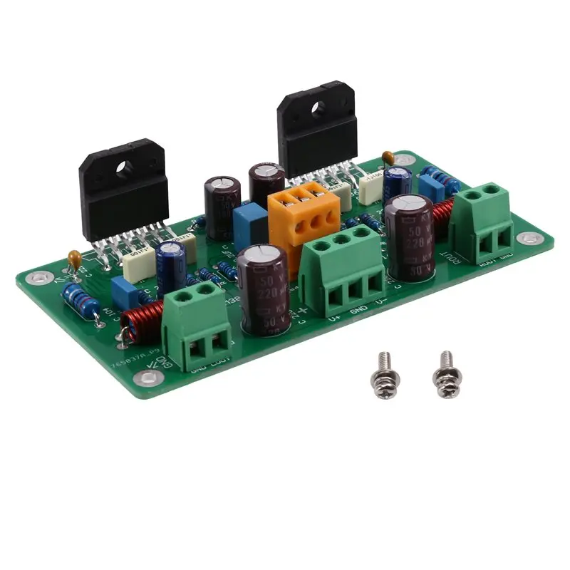 LM3886 Stereo Amplifier Board,High-Fidelity Power Amplifier Board, Stereo Audio Amplifier Board,Low Noise,Low Distortion
LM3886 Stereo Amplifier Board,High-Fidelity Power Amplifier Board, Stereo Audio Amplifier Board,Low Noise,Low Distortion