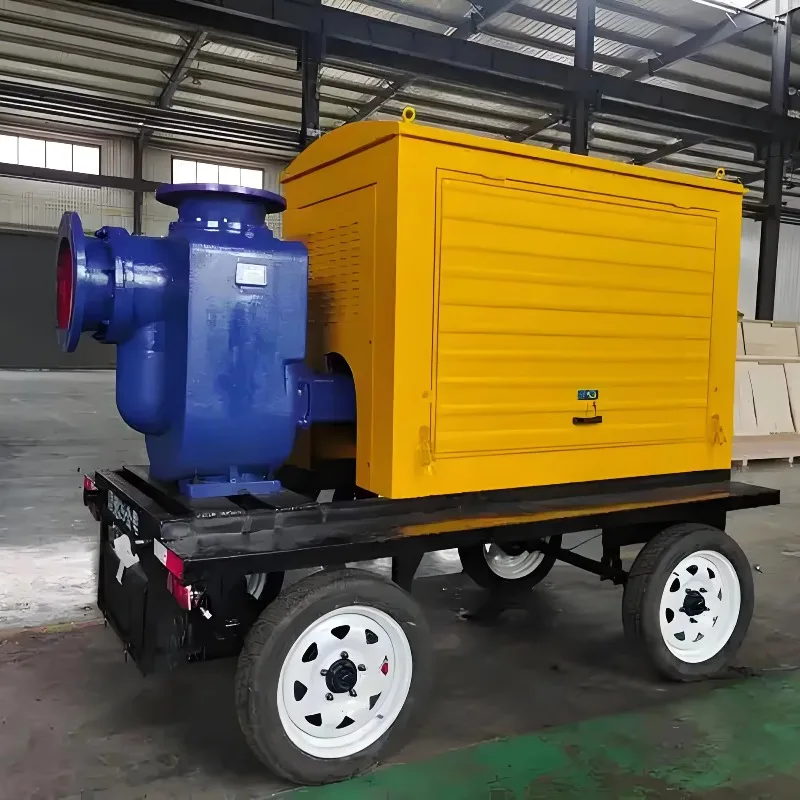China Factory High Lift Diesel Engine Self-Priming Pump Truck Water Pump Agriculture Large Flow Mobile Drainage Pump
China Factory High Lift Diesel Engine Self-Priming Pump Truck Water Pump Agriculture Large Flow Mobile Drainage Pump
