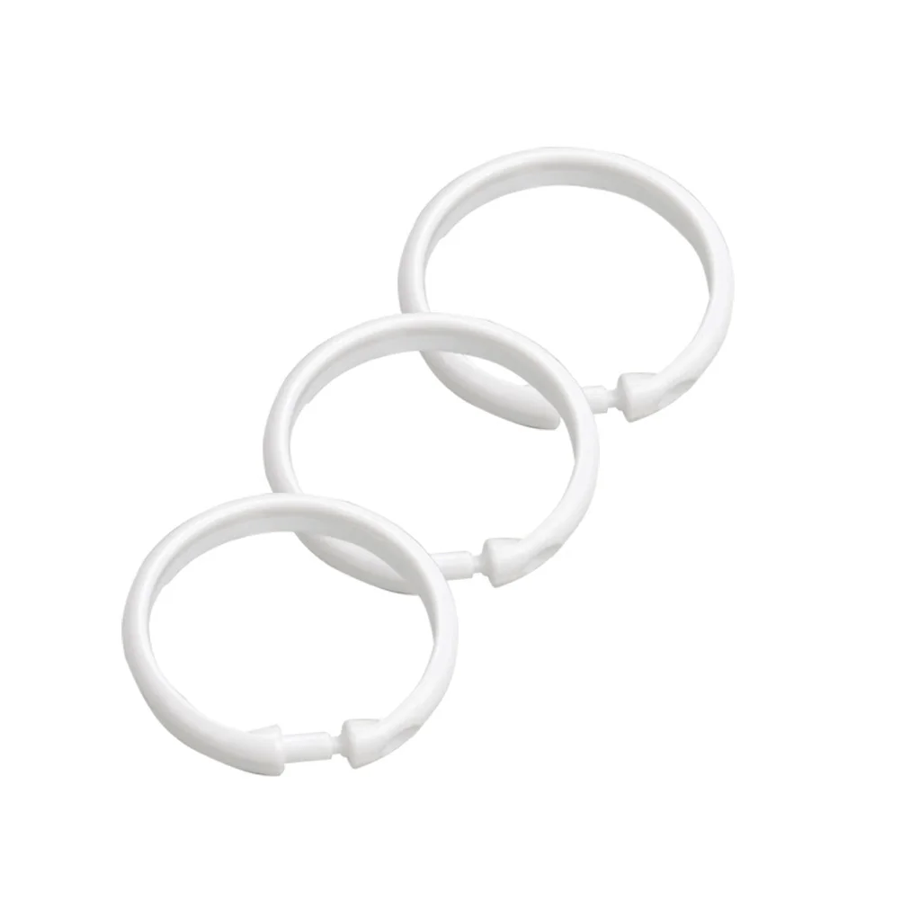 24Pcs Lightweight Bath Drape Loop Clip Easy Installation Quiet Gliding Action for Tub Bathroom White Plastic Hooks
24Pcs Lightweight Bath Drape Loop Clip Easy Installation Quiet Gliding Action for Tub Bathroom White Plastic Hooks