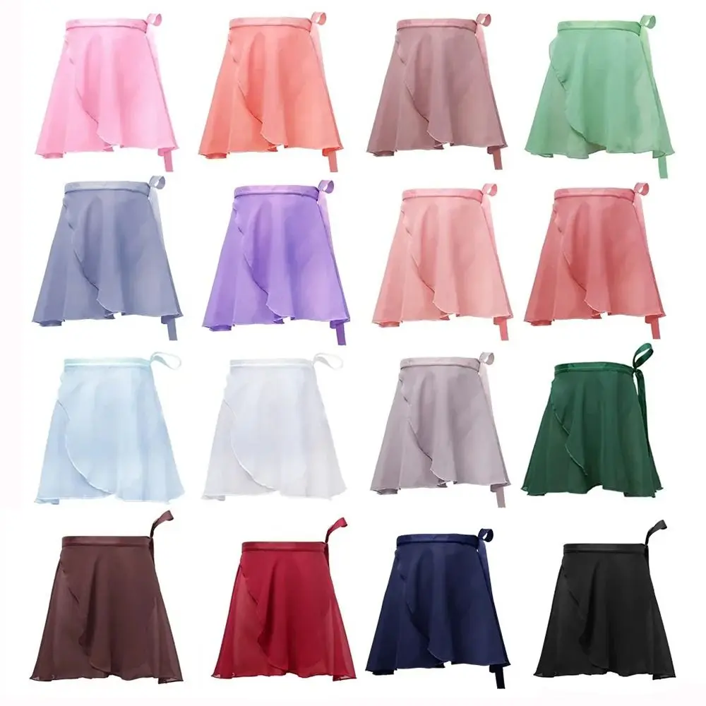 New Lace-up Ballet Skirts Chiffon Solid Color Dance Skirts Leotards Skirt Women
New Lace-up Ballet Skirts Chiffon Solid Color Dance Skirts Leotards Skirt Women