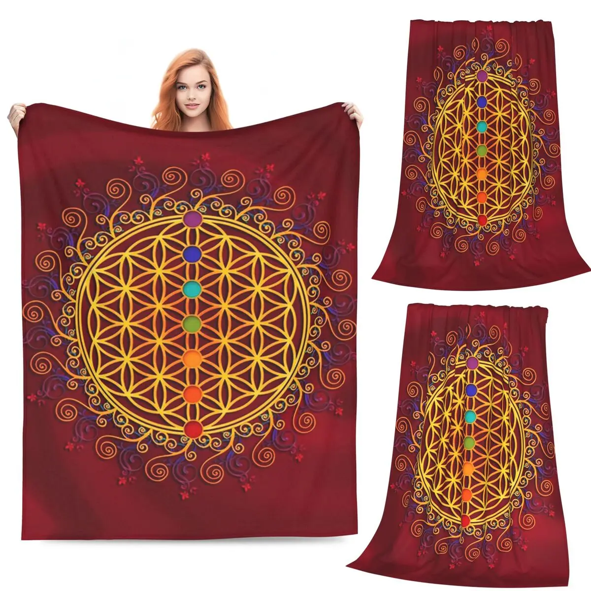 Цветок жизни, одеяло с сакральной геометрией и мандалой, фланелевое одеяло для дивана, портативное одеяло для дома, уличные пледы, покрывало, одеяло
Цветок жизни, одеяло с сакральной геометрией и мандалой, фланелевое одеяло для дивана, портативное одеяло для дома, уличные пледы, покрывало, одеяло