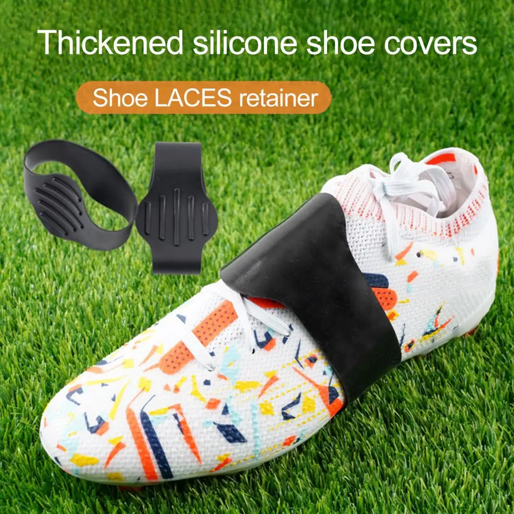 1 Pair Soccer Cleat Bands Silicone Shoe Lace Covers Reusable Elastic Cleat Bands for Football Training Keep Shoelaces Tight Safe
1 Pair Soccer Cleat Bands Silicone Shoe Lace Covers Reusable Elastic Cleat Bands for Football Training Keep Shoelaces Tight Safe