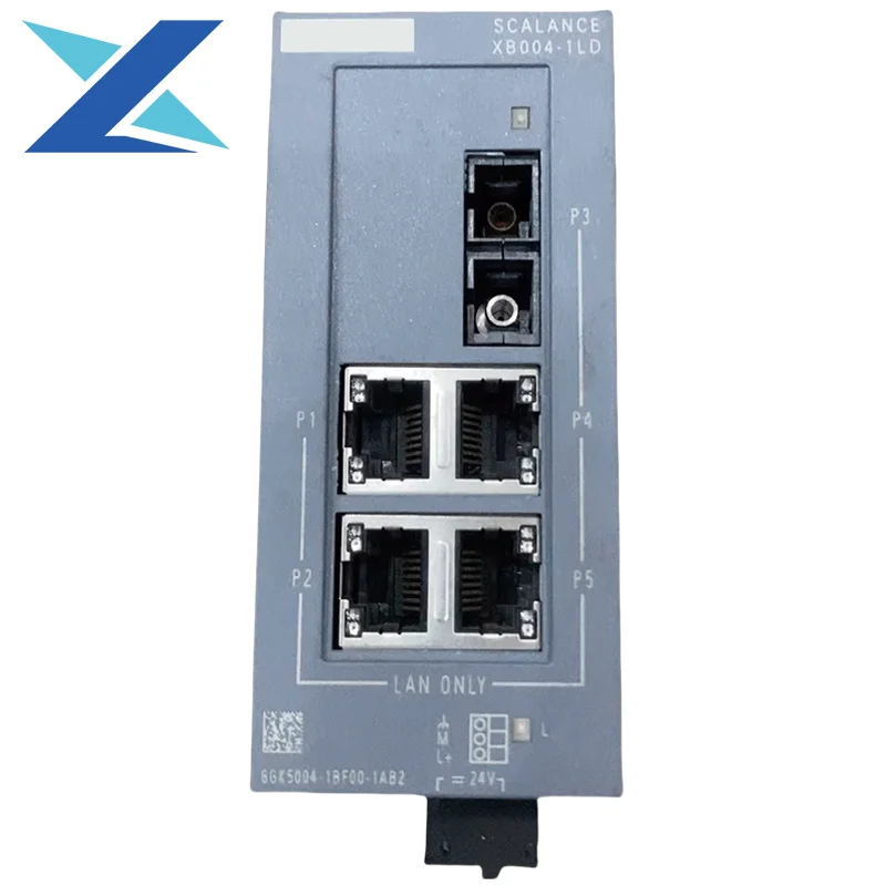 Brand New Original Industrial Ethernet Switch Switcher Scalance Xb004 1LD 8 Port Rj45 6GK5004-1BF00-1AB2 Ethernet Switch
Brand New Original Industrial Ethernet Switch Switcher Scalance Xb004 1LD 8 Port Rj45 6GK5004-1BF00-1AB2 Ethernet Switch
