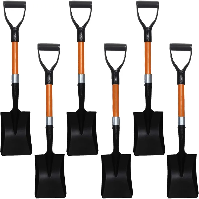 Ashman Short Handle Transfer Shovel (6 Pack) Kids Beach Shovel, Shovel for Digging 27-inch with Sturdy Blade,Small Garden Shovel
Ashman Short Handle Transfer Shovel (6 Pack) Kids Beach Shovel, Shovel for Digging 27-inch with Sturdy Blade,Small Garden Shovel