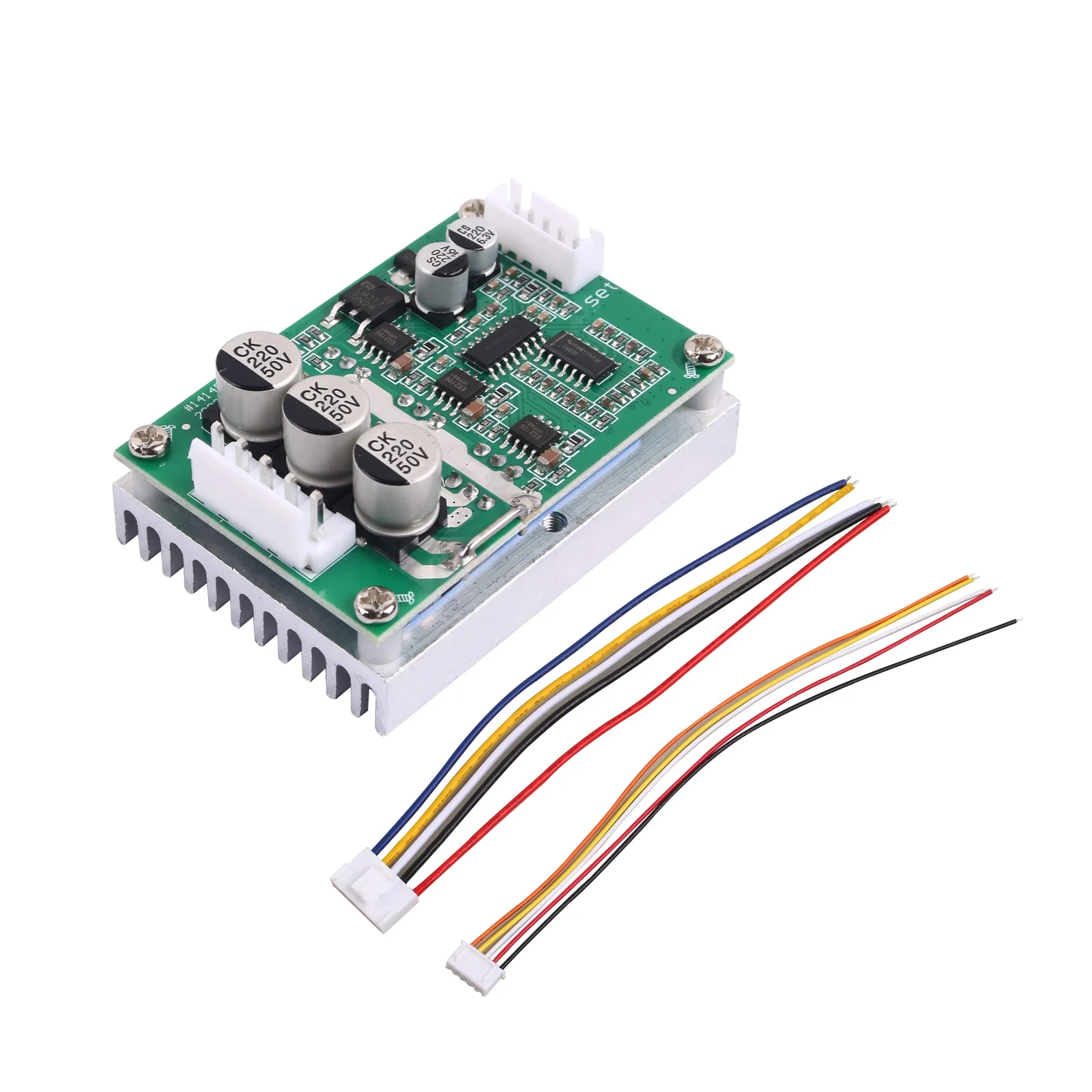500W High-Power Brushless Controller with Hall Effect-Free Brushless Driver and ESC, Forward and Reverse, DC 12-36V
500W High-Power Brushless Controller with Hall Effect-Free Brushless Driver and ESC, Forward and Reverse, DC 12-36V