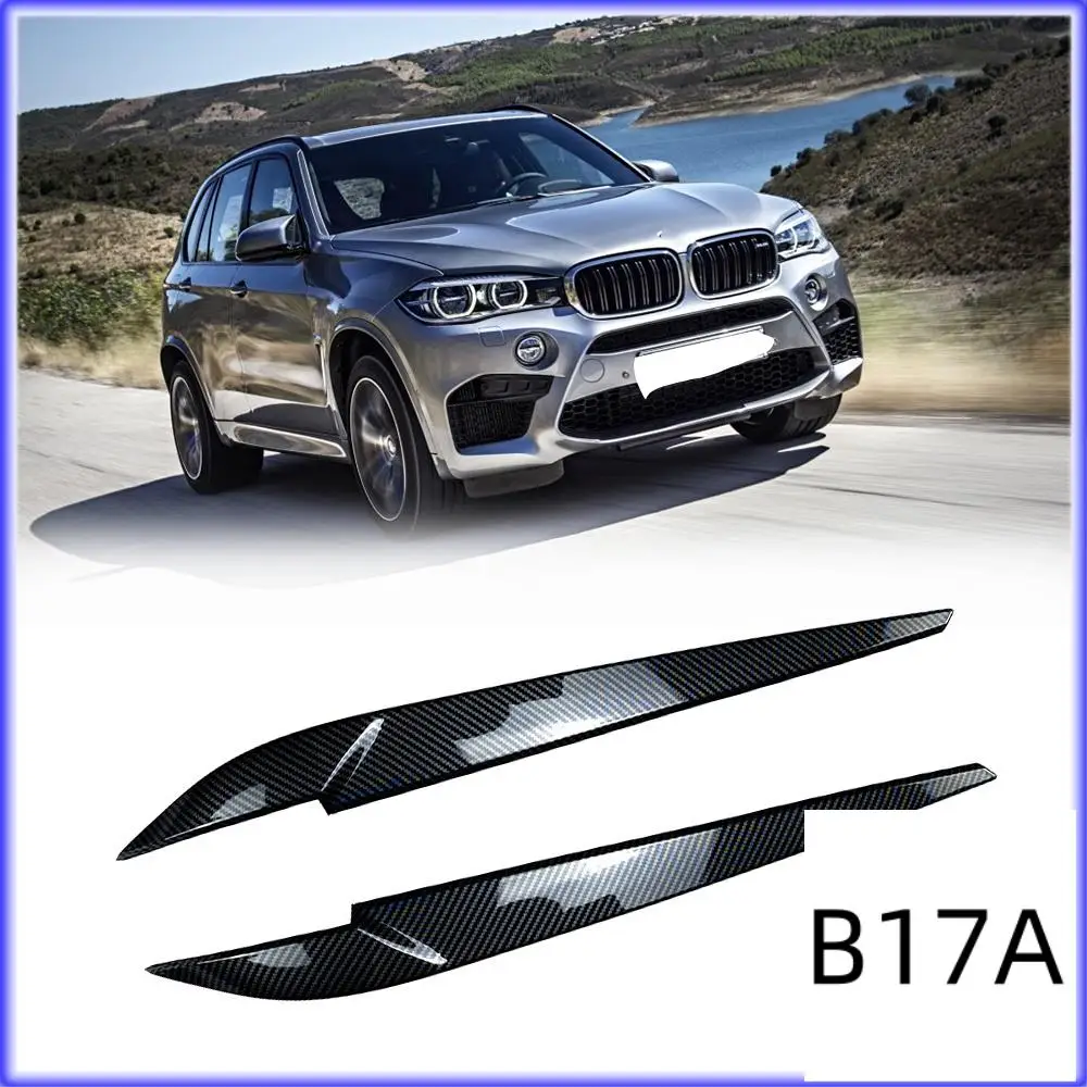 BT-Front Headlight Cover Head Light Lamp Eyelid Eyebrow Trim ABS For BMW X5 X6 F15 F16 2014-2018
BT-Front Headlight Cover Head Light Lamp Eyelid Eyebrow Trim ABS For BMW X5 X6 F15 F16 2014-2018