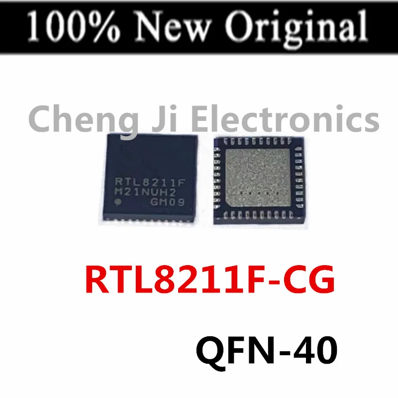 10PCS/Lot RTL8211F RTL8211F-CG QFN-40 New Original Highly Integrated Ethernet Receiver RTL8211F-CG
10PCS/Lot RTL8211F RTL8211F-CG QFN-40 New Original Highly Integrated Ethernet Receiver RTL8211F-CG