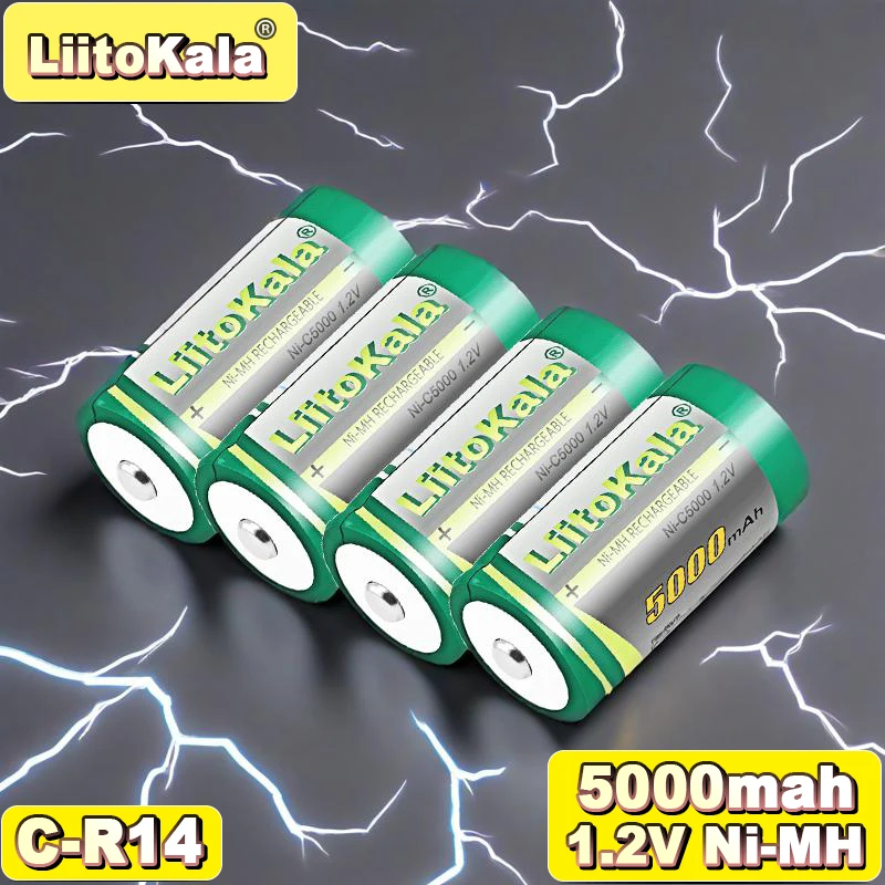 LittoKala CR14 5000mAh Ni-C5000 Battery 30A Discharge, 1000 Cycles for Heavy-Duty Use
LittoKala CR14 5000mAh Ni-C5000 Battery 30A Discharge, 1000 Cycles for Heavy-Duty Use