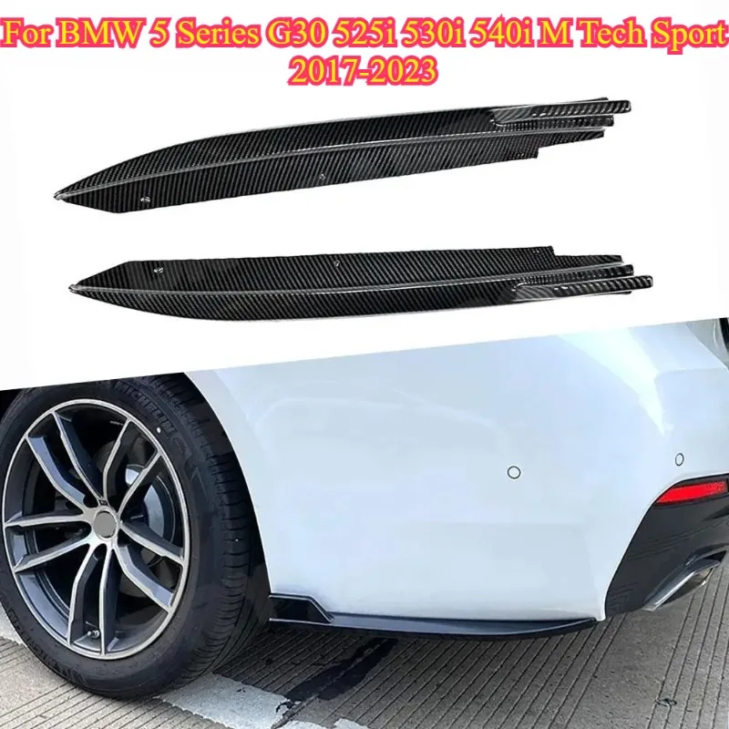 For BMW 5 Series G30 525i 530i 540i M Tech Sport 2017+ ABS Rear Bumper Side Spoiler Flaps Apron Splitters Car Stying Accessories
For BMW 5 Series G30 525i 530i 540i M Tech Sport 2017+ ABS Rear Bumper Side Spoiler Flaps Apron Splitters Car Stying Accessories