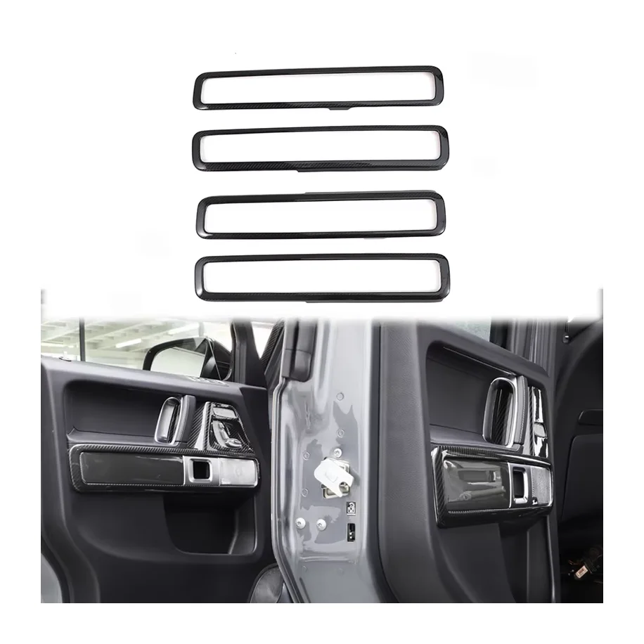 for G-wagon Interior Parts W464 Dry Carbon Fiber Door Panel Attachment Cover Trim for G-class W463a G63 G500 Tuning Accessories
for G-wagon Interior Parts W464 Dry Carbon Fiber Door Panel Attachment Cover Trim for G-class W463a G63 G500 Tuning Accessories