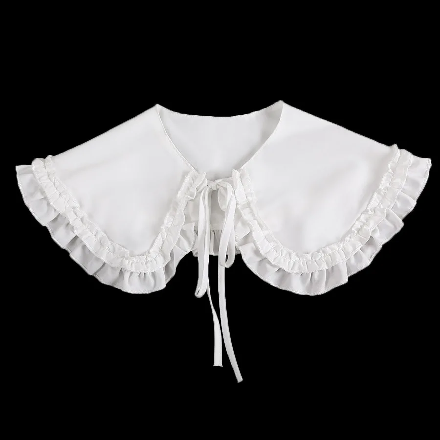 Linbaiway Women Chiffon Stand Fake Collar Adult Detachable Lace False Collar Shirt Blouse Top Neckwear Clothes Accessories
Linbaiway Women Chiffon Stand Fake Collar Adult Detachable Lace False Collar Shirt Blouse Top Neckwear Clothes Accessories