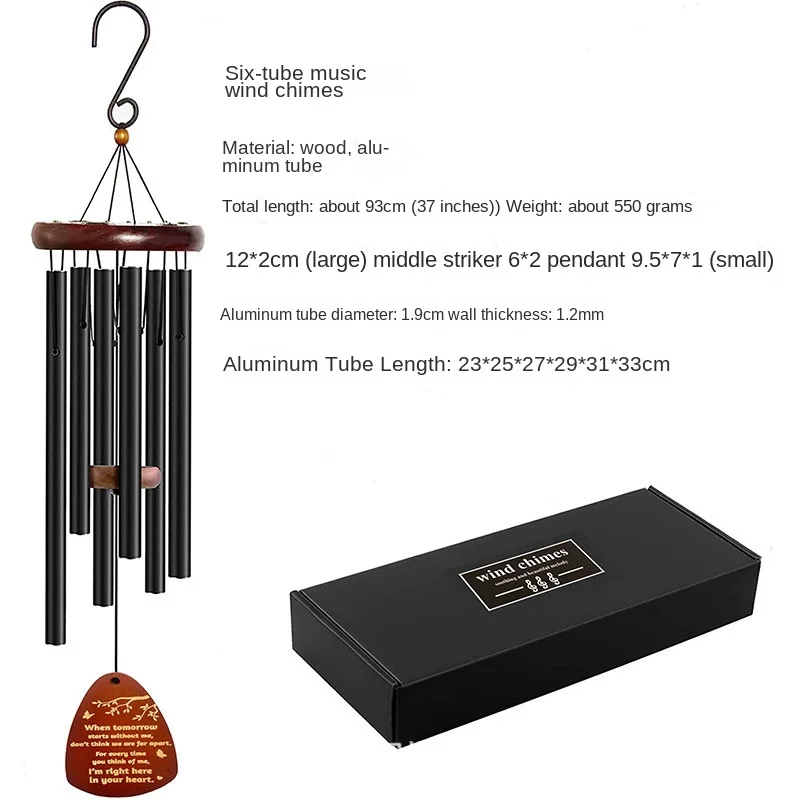 New commemorative wind chimes musical wind chimes aluminum tube wind chimes metal wind chimes. Sympathy memorial ornament
New commemorative wind chimes musical wind chimes aluminum tube wind chimes metal wind chimes. Sympathy memorial ornament