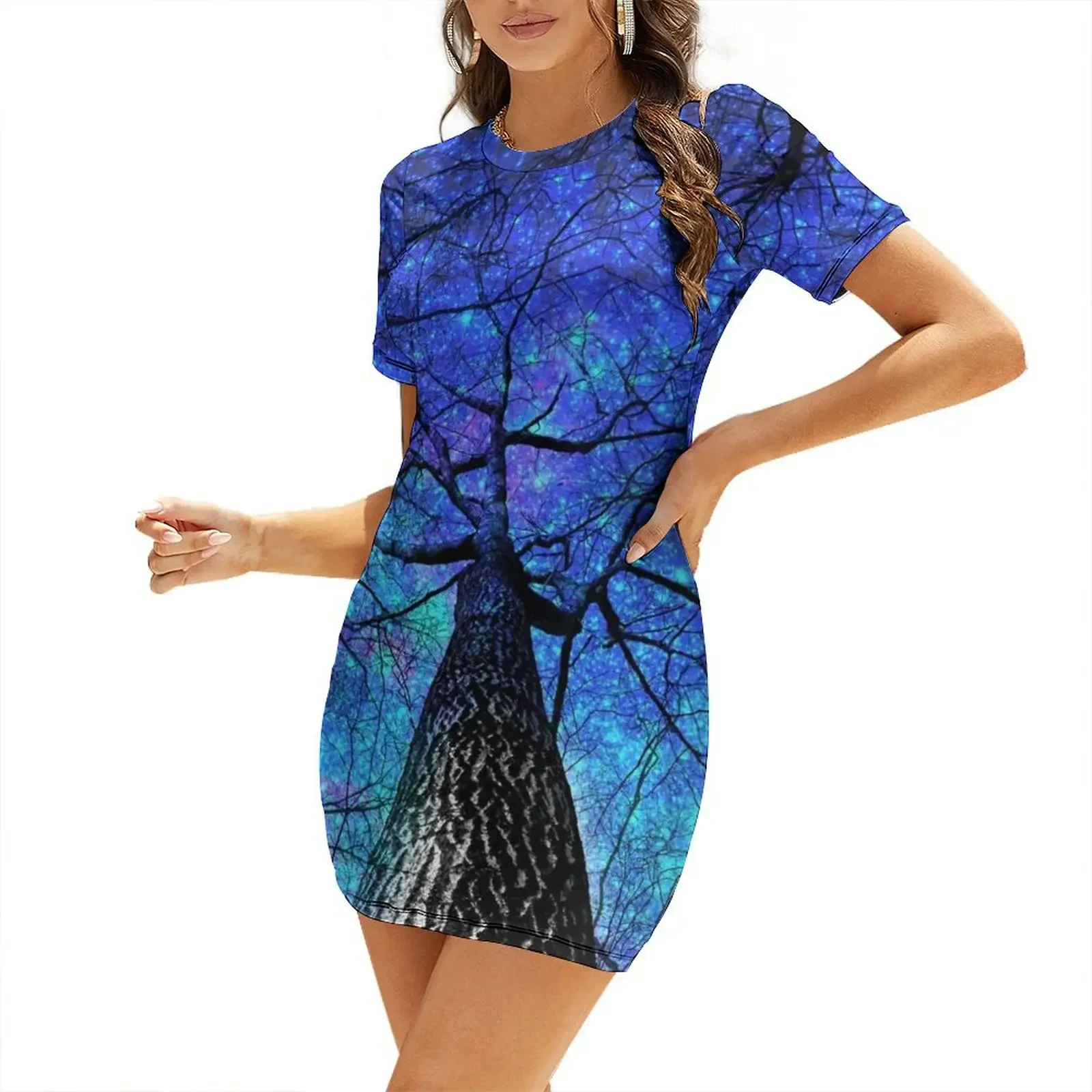 falling stars Short-Sleeved Dress elegant party dresses for women 2026 party dresses woman
falling stars Short-Sleeved Dress elegant party dresses for women 2026 party dresses woman